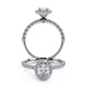 Verragio Halo Oval Engagement Ring