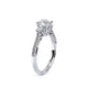 Verragio Three-Stone Round Engagement Ring