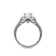 Verragio Three-Stone Round Engagement Ring