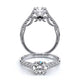 Verragio Pave Round Engagement Ring