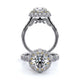 Verragio Halo Round Engagement Ring