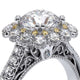Verragio Halo Cushion Engagement Ring