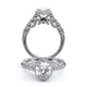Verragio Pave Oval Engagement Ring