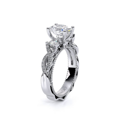 Verragio Three-Stone Oval Engagement Ring