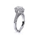 Verragio Halo Pear Engagement Ring