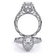 Verragio Halo Pear Engagement Ring