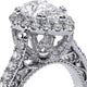 Verragio Halo Pear Engagement Ring