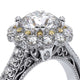 Verragio Halo Round Engagement Ring