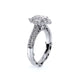 Verragio Halo Oval Engagement Ring