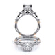 Verragio Vintage Princess Engagement Ring