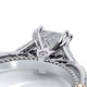Verragio Pave Princess Engagement Ring