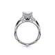 Verragio Halo Princess Engagement Ring
