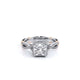 Verragio Halo Princess Engagement Ring