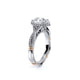 Verragio Halo Pear Engagement Ring