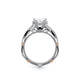 Verragio Halo Pear Engagement Ring