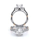 Verragio Three-Stone Oval Engagement Ring