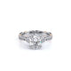 Verragio Three-Stone Oval Engagement Ring
