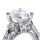 Verragio Three-Stone Oval Engagement Ring