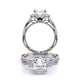 Verragio Three-Stone Oval Engagement Ring