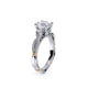 Verragio Three-Stone Oval Engagement Ring