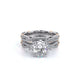 Verragio Three-Stone Oval Engagement Ring