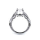 Verragio Pave Oval Engagement Ring