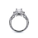 Verragio Three-Stone Oval Engagement Ring