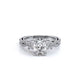 Verragio Three-Stone Oval Engagement Ring