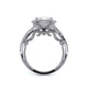 Verragio Halo Princess Engagement Ring