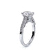 Verragio Pave Oval Engagement Ring