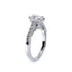 Verragio Pave Pear Engagement Ring