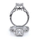 Verragio Halo Princess Engagement Ring