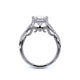 Verragio Halo Princess Engagement Ring