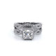 Verragio Halo Princess Engagement Ring