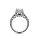 Verragio Halo Princess Engagement Ring