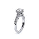 Verragio Halo Round Engagement Ring