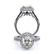 Verragio Halo Oval Engagement Ring