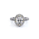 Verragio Halo Oval Engagement Ring