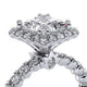 Verragio Halo Princess Engagement Ring