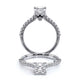 Verragio Solitaire Princess Engagement Ring