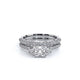Verragio Three-Stone Princess Engagement Ring