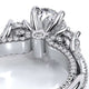 Verragio Three-Stone Oval Engagement Ring