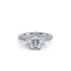 Verragio Three-Stone Emerald Engagement Ring
