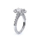 Verragio Halo Oval Engagement Ring