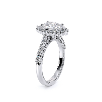 Verragio Halo Pear Engagement Ring