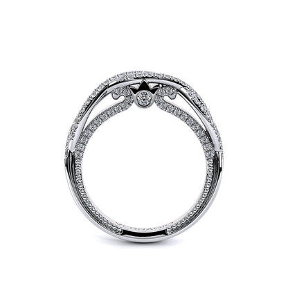Verragio Halo Round Wedding Band