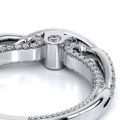 Verragio Halo Round Wedding Band