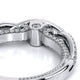 Verragio Halo Round Wedding Band