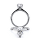 Verragio Solitaire Pear Engagement Ring