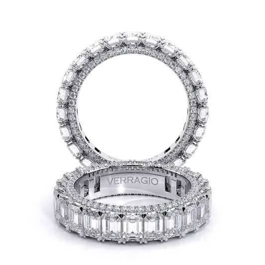 Verragio Emerald Wedding Band